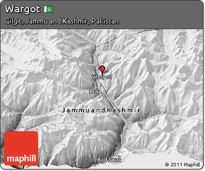 Physical 3D Map of Wargot