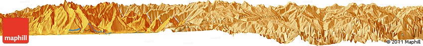 Political Horizon Map of the Area around 36° 47' 25" N, 76° 34' 29" E