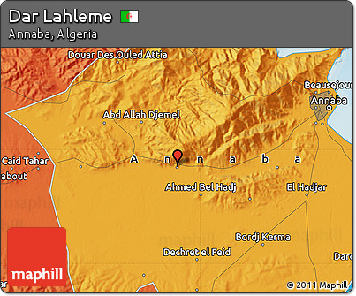 Political Map of Dar Lahleme