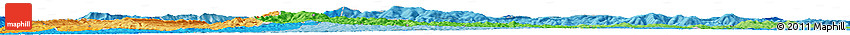Political Horizon Map of the Area around 36° 47' 25" N, 81° 31' 30" W
