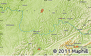 Physical Map of Cumberland Gap
