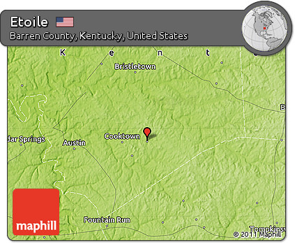 Physical Map of Etoile