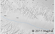 Physical Map of the area around 36° 47' 25" N, 91° 52' 30" E