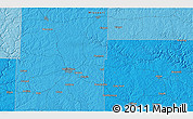 Political 3D Map of the area around 36° 47' 25" N, 91° 43' 29" W