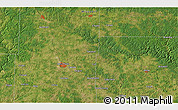 Satellite 3D Map of the area around 36° 47' 25" N, 91° 43' 29" W