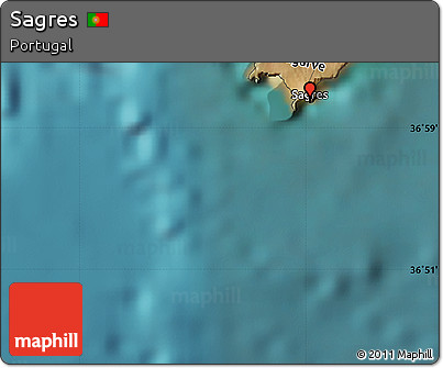 Satellite Map of Sagres