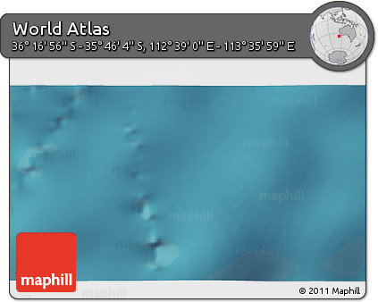 Satellite 3D Map of the Area around 36° 1' 30" S, 113° 7' 30" E