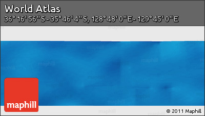 Physical Panoramic Map of the Area around 36° 1' 30" S, 129° 16' 30" E