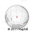 Outline Map of the Area around 36° 1' 30" S, 146° 58' 29" W, rectangular outline