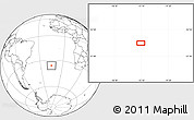 Blank Location Map of the area around 36° 1' 30" S, 15° 13' 29" W