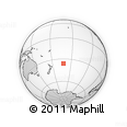 Outline Map of the Area around 36° 1' 30" S, 162° 16' 30" W, rectangular outline