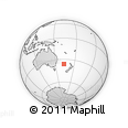 Outline Map of the Area around 36° 1' 30" S, 163° 16' 30" E, rectangular outline