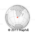 Outline Map of the Area around 36° 1' 30" S, 19° 37' 30" E, rectangular outline