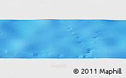 Shaded Relief Panoramic Map of the area around 36° 1' 30" S, 45° 58' 30" E