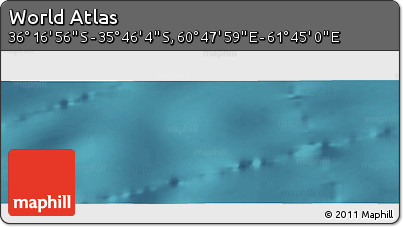 Satellite Panoramic Map of the Area around 36° 1' 30" S, 61° 16' 29" E