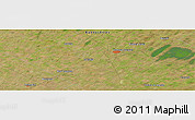 Satellite Panoramic Map of the area around 36° 1' 30" S, 62° 49' 30" W