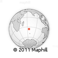 Outline Map of the Area around 36° 1' 30" S, 65° 31' 30" E, rectangular outline