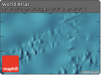 Satellite Map of the Area around 36° 1' 30" S, 83° 13' 29" W