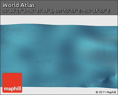 Satellite 3D Map of the Area around 36° 29' 4" S, 106° 19' 29" E