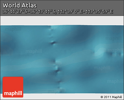 Satellite 3D Map of the Area around 36° 29' 4" S, 113° 7' 30" E