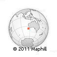 Outline Map of the Area around 36° 29' 4" S, 113° 58' 29" E, rectangular outline