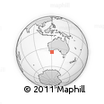Outline Map of the Area around 36° 29' 4" S, 120° 46' 30" E, rectangular outline