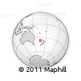 Outline Map of the Area around 36° 29' 4" S, 166° 40' 30" E, rectangular outline