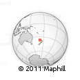 Outline Map of the Area around 36° 29' 4" S, 170° 55' 30" E, rectangular outline