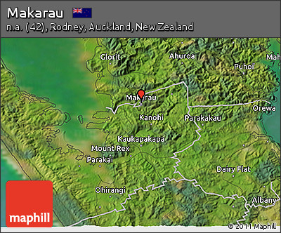 Satellite 3D Map of Makarau