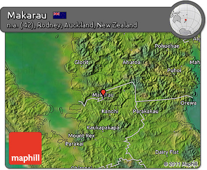 Satellite Map of Makarau