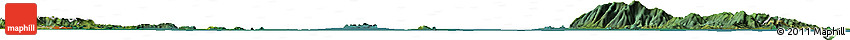 Satellite Horizon Map of the Area around 36° 29' 4" S, 175° 10' 30" E
