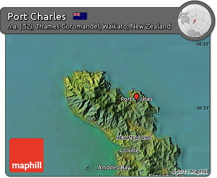 Satellite Map of Port Charles