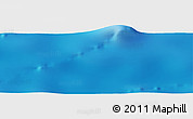 Physical Panoramic Map of the area around 36° 29' 4" S, 1° 37' 30" W