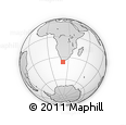 Outline Map of the Area around 36° 29' 4" S, 21° 19' 30" E, rectangular outline