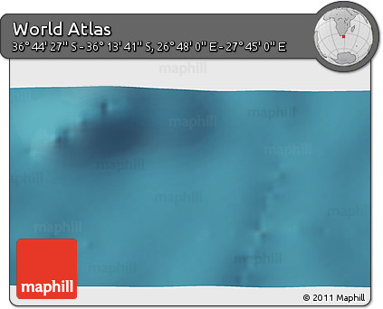 Satellite 3D Map of the Area around 36° 29' 4" S, 27° 16' 29" E