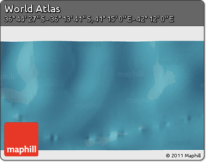 Satellite 3D Map of the Area around 36° 29' 4" S, 41° 43' 30" E