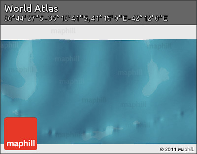 Satellite 3D Map of the Area around 36° 29' 4" S, 41° 43' 30" E