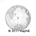 Outline Map of the Area around 36° 29' 4" S, 60° 25' 29" E, rectangular outline
