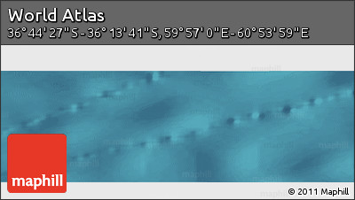 Satellite Panoramic Map of the Area around 36° 29' 4" S, 60° 25' 29" E