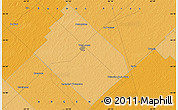 Political Map of the area around 36° 29' 4" S, 62° 49' 30" W