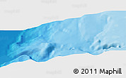 Political Panoramic Map of the area around 36° 29' 4" S, 73° 52' 30" W