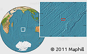 Satellite Location Map of the area around 36° 29' 4" S, 76° 34' 29" E