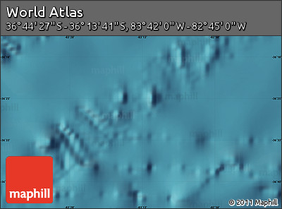Satellite Map of the Area around 36° 29' 4" S, 83° 13' 29" W