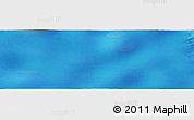 Shaded Relief Panoramic Map of the area around 36° 29' 4" S, 96° 58' 29" E