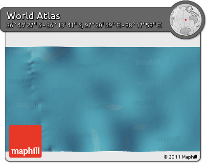 Satellite 3D Map of the Area around 36° 29' 4" S, 97° 49' 29" E