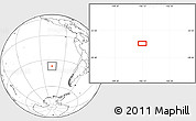 Blank Location Map of the area around 36° 56' 32" S, 106° 10' 30" W
