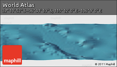 Satellite Panoramic Map of the Area around 36° 56' 32" S, 115° 40' 30" E