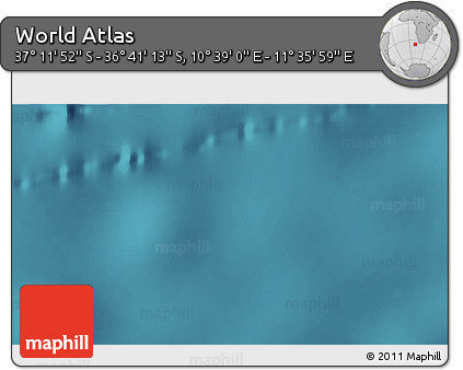 Satellite 3D Map of the Area around 36° 56' 32" S, 11° 7' 30" E