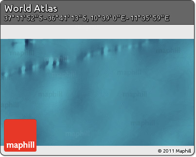Satellite 3D Map of the Area around 36° 56' 32" S, 11° 7' 30" E