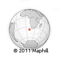 Outline Map of the Area around 36° 56' 32" S, 11° 7' 30" E, rectangular outline
